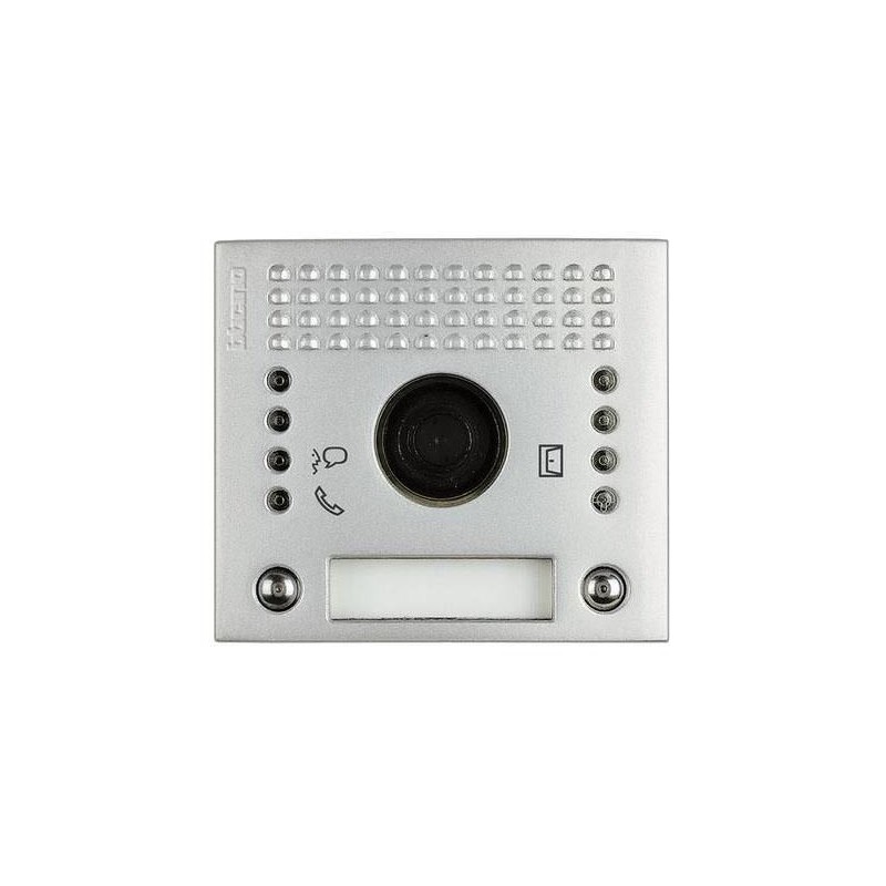 Frontale Sfera Audio-Video Allmetal 2 Tasti BTICINO 342481