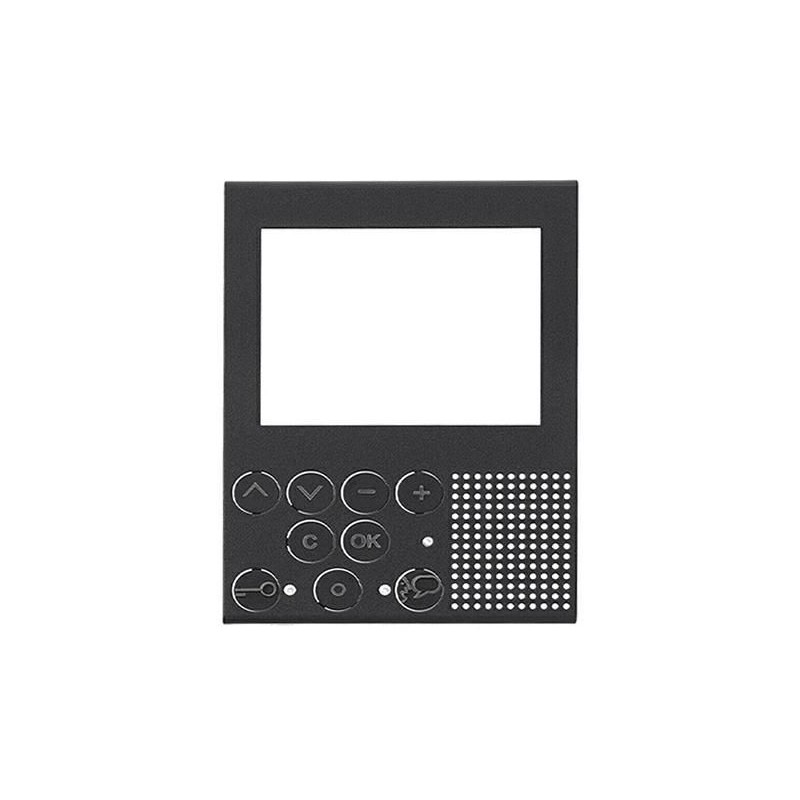 MOSTRINA FRONTALE FINITURA ANTHRACITE PER VIDEO DISPLAY LIVINGLIGHT / LIVINGLIGHT AIR BTICINO 344412