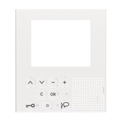 MOSTRINA FRONTALE FINITURA BIANCA PER VIDEO DISPLAY LIVINGLIGHT / LIVINGLIGHT AIR BTICINO 344413