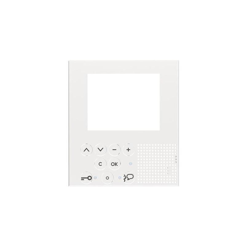 MOSTRINA FRONTALE FINITURA BIANCA PER VIDEO DISPLAY LIVINGLIGHT / LIVINGLIGHT AIR BTICINO 344413