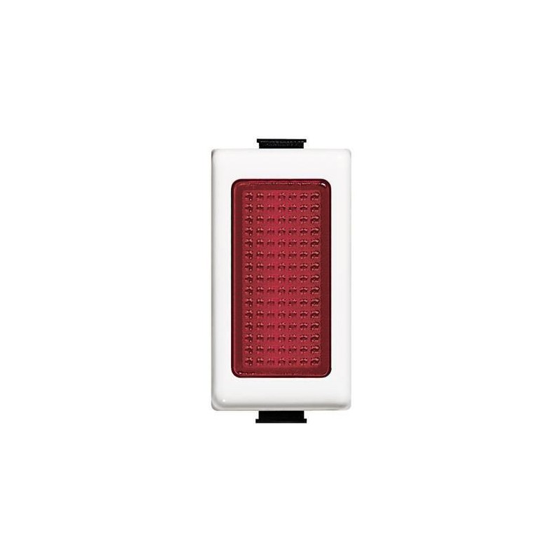 PORTALAMPADA CON DIFFUSORE ROSSO MATIX BTICINO AM5060R