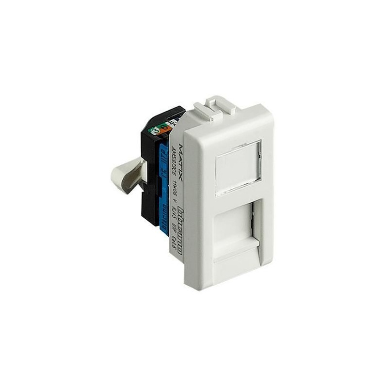 PRESA RJ45 TOOLLESS CAT 6 UTP MATIX BTICINO AM5979C6