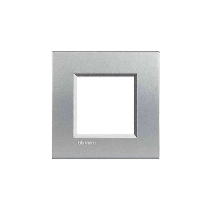 Livinglight placca 2 moduli quadra Tech BTICINO LNA4802TE