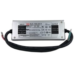 Alimentatore Switching 150W 24V 6,25A IP67 MEAN WELL XLG-150-24-A