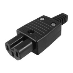 Presa tripolare ac volante 10A IEC C15 KONELCO GBC 22030102