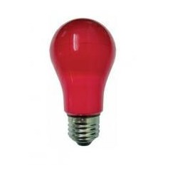 LAMPADINA GOCCIA LED DURALAMP 6W ROSSA ATTACCO E27 LA55R