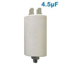 CONDENSATORE DI SPUNTO 450V 4.5UF TERMINALE FASTON