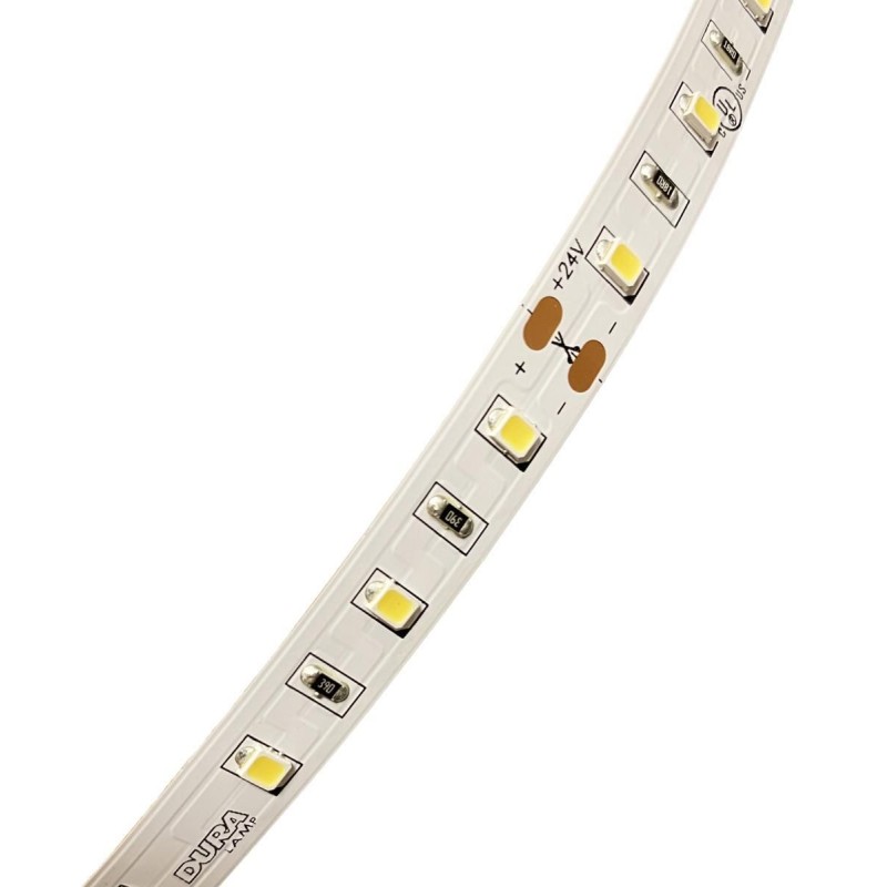 Striscia Strip LED 60W IP20 3000K 5 metri 24V DURALAMP 05U302412IN