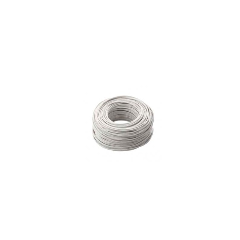 CAVO UNIPOLARE FLESSIBILE 4MM BIANCO FS17 100MT