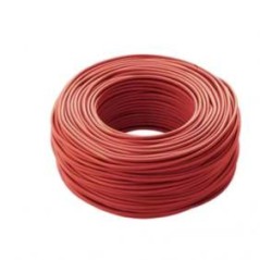 CAVO UNIPOLARE FLESSIBILE 4MM ROSSO FS17 100MT