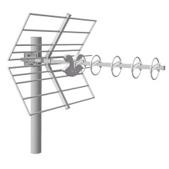 ANTENNA DIGITALE TERRESTRE HD UHF FRACARRO ALPHA5HD 5G 213240