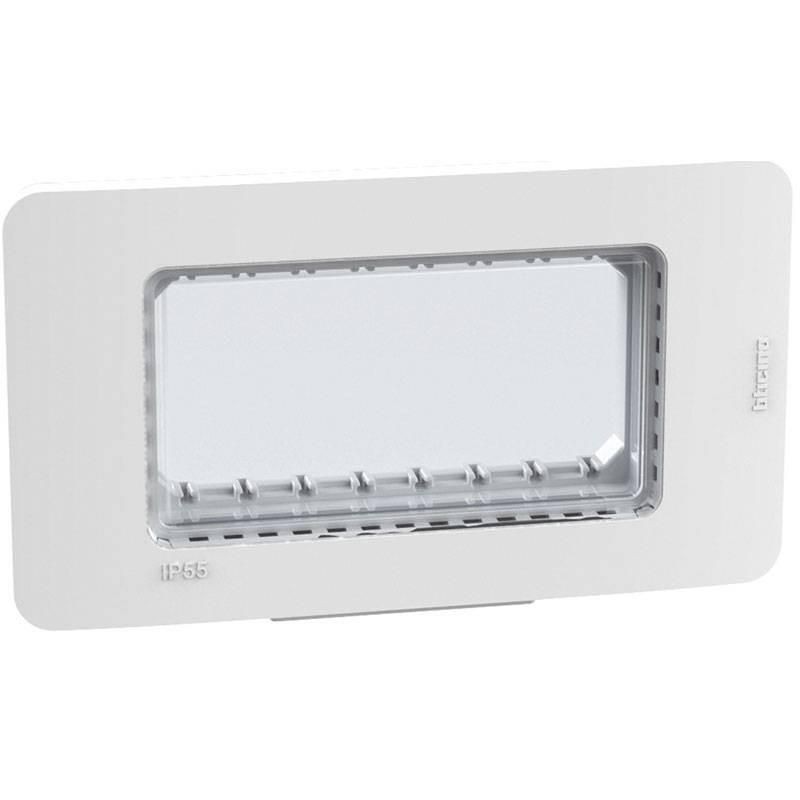 Placca stagna IP55 4 moduli bianca MatixGO BTICINO 28604W