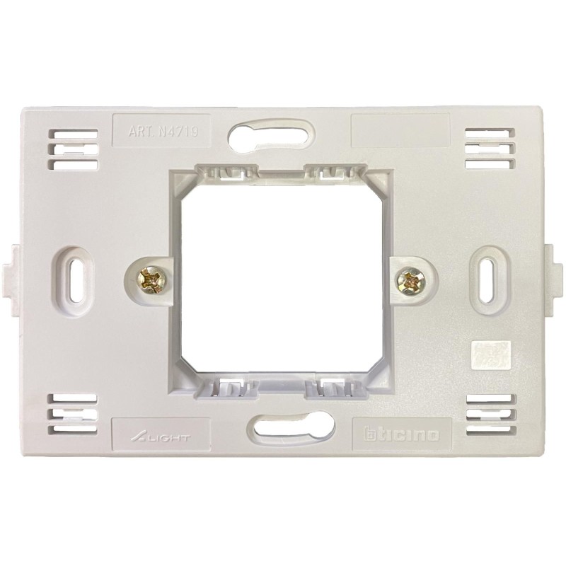 Supporto 2 moduli per placche Living Light BTICINO N4719G