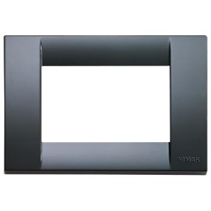 Placca classic 3 moduli grigio grafite Idea VIMAR 16743.15