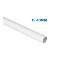 TUBO RIGIDO IN PVC DIAMETRO 40MM 3MT