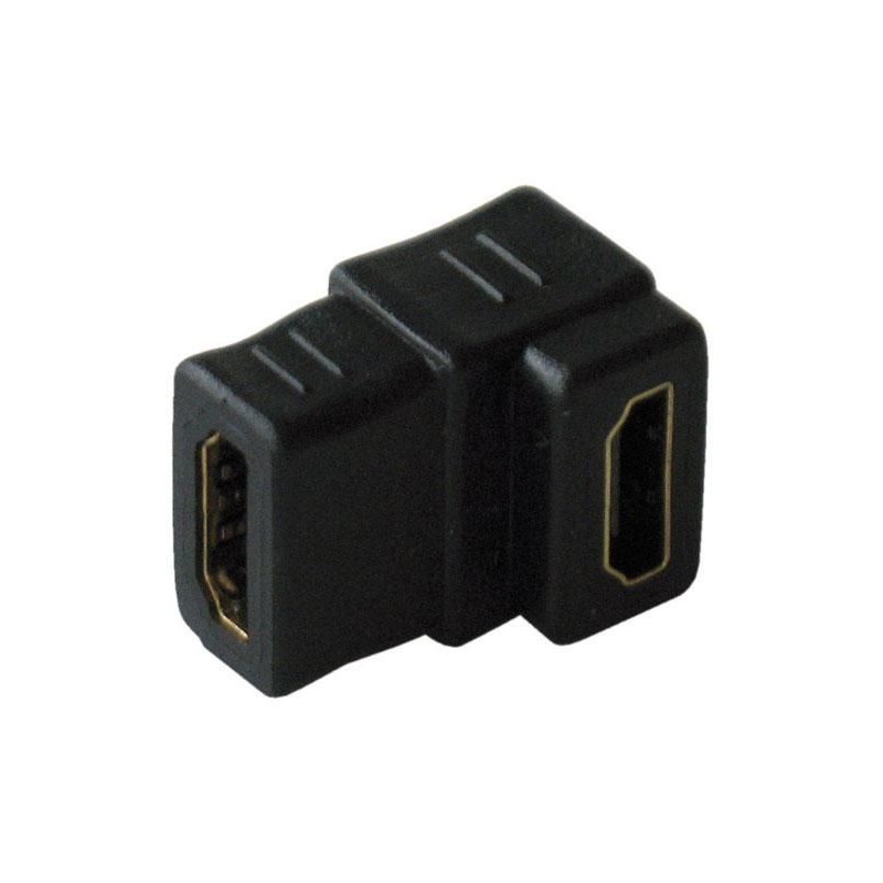 ADATTATORE PRESA/PRESA 90° HDMI ALTA DEFINIZIONE MELCHIONI 433330120